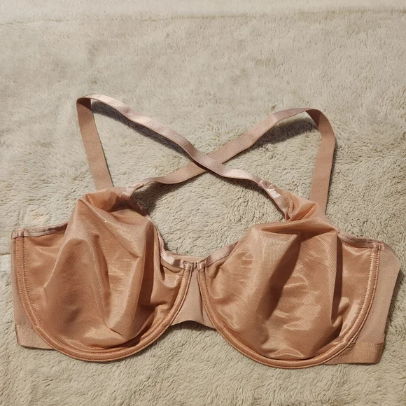 SOMA BRA SIZE 40 DDD Elegant Tan Women's Bra - Picture 1 of 8
